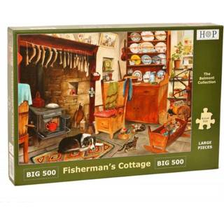 👉 Puzzel XL Fisherman's Cottage 500 stukjes 5060002004517