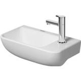 👉 Fontein wit Duravit ME by Starck met kraangat zonder overloop 40 x 22 cm, mat 4053424892467