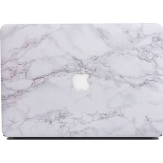 👉 Coverhoes wit hardcase hoes Marble Cosette kunststof Lunso cover voor de MacBook Pro 13 inch (2016-2018) 634154561805