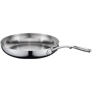 👉 Koekenpan zilverkleurig MasterChef Tri-Ply Cookware Ø 24 cm 5060550700282 5028420700336