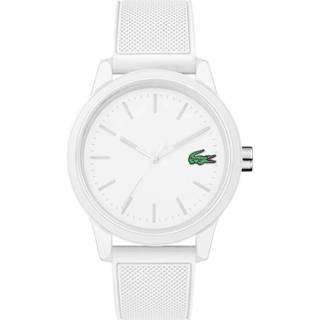 👉 Horloge wit witte mannen Lacoste Heren met Horlogeband 7613231338991