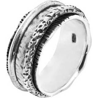 👉 Rijkelijk Gedecoreerde Fantasie Ring van Geoxideerd Zilver