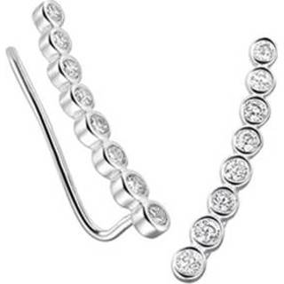 👉 Zilver active Zirkonia?s Oorschuiven van