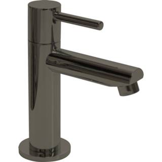 👉 Toiletkraan gunmetal messing kokendwaterkraan zonder waste moya standaard perlator Best Design Uitloop Recht 14 cm 1-hendel 8719323064911