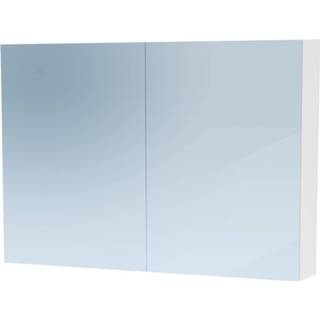 👉 Spiegelkast Dual Exclusive Line 100cm Mat Wit