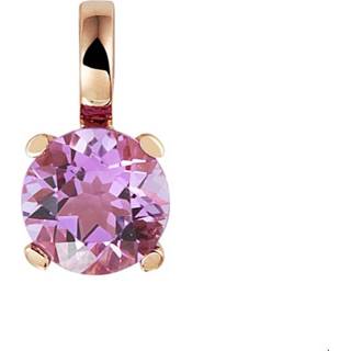 👉 Hanger active dame paarse Roségouden met Amethist Edelsteen