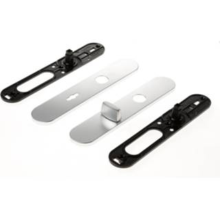 👉 F1 aluminium modern deurschild Langschildgarnituur afgerond ASL WC8x72 4015354941509 7434046387383