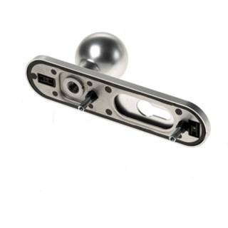 👉 Knopschild f1 aluminium modern cilindergat deurknop bolmodel afgerond ASL PC72 4015354779850 7434046392332