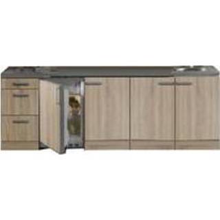 👉 Koelkast Kitchenette Neapels 240cm incl en e-kookplaat HRG-025