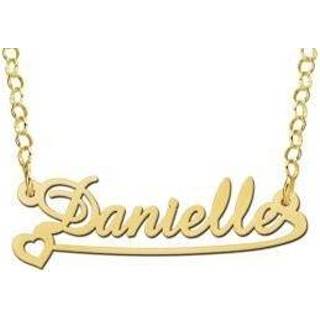 👉 Naamketting goud active kinderen Names4ever Daniëlle Stijl Kinder van GNK35