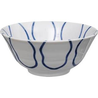👉 Blauw witte Blauw/Witte Kom - Mixed bowls 15 x 7cm 500ml 8719323542358