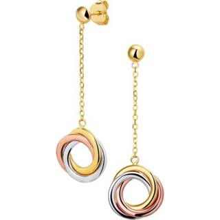 👉 Oorhanger active Tricolor Oorhangers met Drie Cirkeltjes