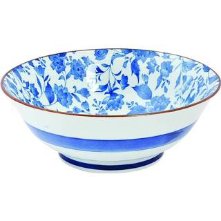 👉 Blauw wit Blauw/Wit Kom - Mixed Bowls 19 x 7.5cm 900ml 8717825280600