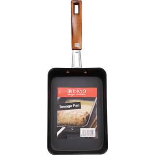 👉 Zwarte Eierpan - Tamago 19 x 13cm 4989976678160