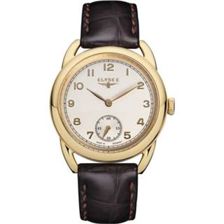 👉 Elysee Dames EL.80542 Vintage Horloge Edelstaal Saffierglas