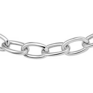 👉 Hals ketting zilver active Robuust Anker Collier van
