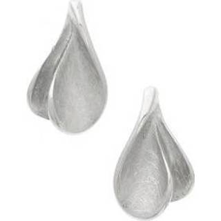 👉 Oorknop zilver active Dubbele Matte Druppel Oorknoppen van Gerhodineerd