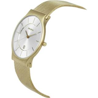 👉 Horloge active mannen zilverkleurig Heren met Milanese Horlogeband 8716667166257