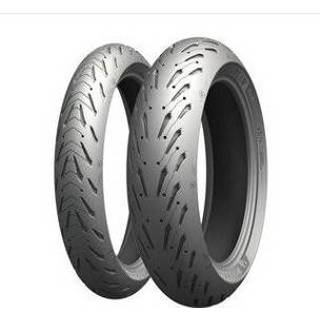 👉 Voor wiel zwart Michelin Road 5 ( 110/70 ZR17 TL 54W Voorwiel, M/C ) 3528700623123