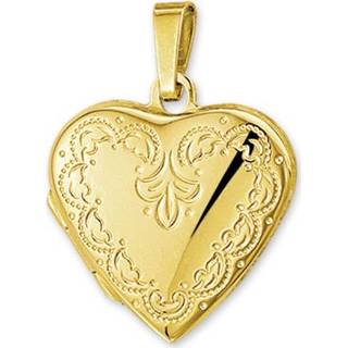 👉 Gouden Medaillon Hart Hanger Gravure Bloem Decoraties