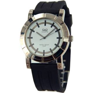 👉 Horloge active zwart van Q&Q met een rubberen horlogeband