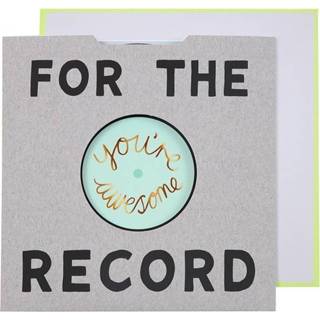 👉 Verjaardagskaart nederlands For The Record Meri 9781534002845