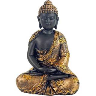 👉 Boeddha active Meditatie Antieke Finish -16 cm 8719172833676