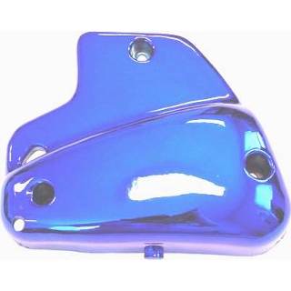 👉 Blauw chroom active Luchtfilterdeksel Buxy Speedake Speedfight Peugeot Vivacity Zenith DMP 8718336018034