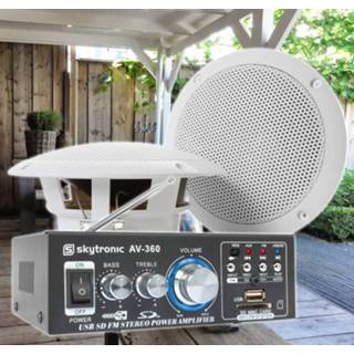 👉 Buitenspeaker active SkyTronic TS05 Waterbestendige buiten speakers 5
