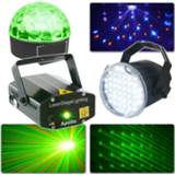 👉 Stroboscoop jelly active BeamZ Complete Lichtset met Laser, Ball en 3578220601897