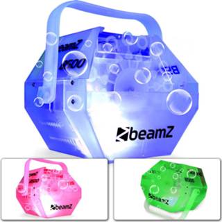 👉 Bellenblaas machine transparant active BeamZ B500LED Bellenblaasmachine met LED's 8715693289473