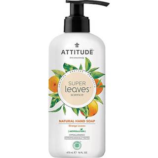 👉 Natuurlijke handzeep oranje Attitude Super Leaves - Orange