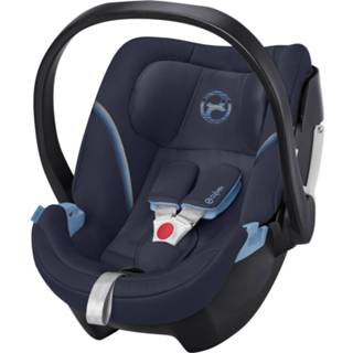 👉 Autostoel blauw Navy Blue achteruit baby's Cybex Aton 5 Baby Autostoeltje 4058511809564