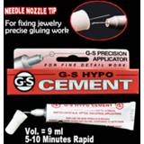 Gel Hardcover 9ml G-s Hypo Cement Precision Applicator Adhesive Glue For Gluing Fix Jewelry Crafts Crystal Rhinestone Clear