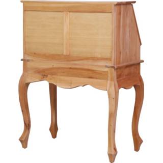 👉 Mahoniehout active Secretaire 78x42x103 cm massief 8719883606286