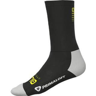 👉 Sock Black Fluo Yellow Alé Thermo Primaloft Socks - Sokken 8055528242847