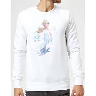 👉 Frozen 2 Nokk Sihouette Sweatshirt - White - 5XL - Wit
