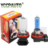 👉 Hoofdlamp wit YCCPAUTO 2Pcs H11 100W Car Halogen Headlight 12V White Quartz Glass Fog Lamp Bulb Auto Headlamp 5500K