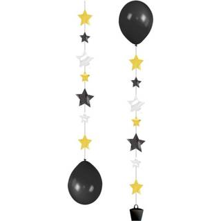 👉 Ballon active Mooie ballonnen slinger met sterren 1mtr 3 stuks 8713647913504