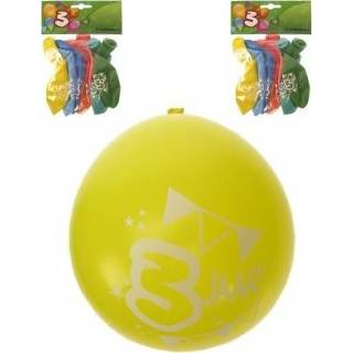 👉 Leeftijd ballon active ballonnen 3 jaar 8713647900030