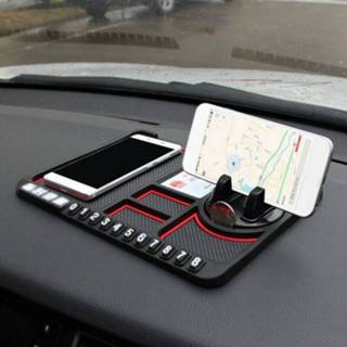👉 Smartphone Mobile Phone GPS Bracket Non-Slip Mat For Smartphones multi-function Car Instrument Panel Storage
