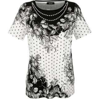 👉 Shirt kunstvezels vrouwen zwart delmod Zwart::Wit 4055717172515