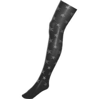 👉 Panty's zwarte zilveren active Mooie panty met glitter sterren 8712364002928