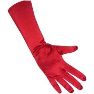 👉 Stretch handschoen rode active handschoenen satijnlook 8713647122074