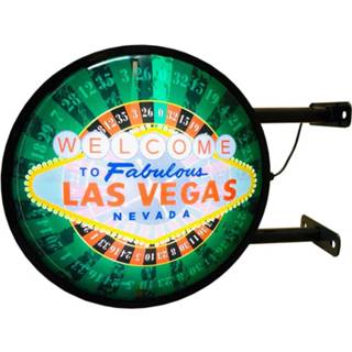 👉 Uithangbord Welcome To Fabulous Las Vegas Dubbelzijdige LED Lamp -