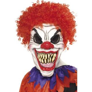 👉 Foam active Griezelig masker enge clown Barney latex 5020570357101