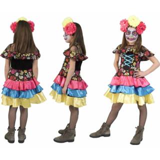 👉 Active Mooi day of the dead kostuum Muerto Mira meiden 8712364354300