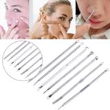 👉 Make-up remover ELECOOL 3/4/7pcs Portable Blackhead Comedone Acne Treatment Pimple Blemish Extractor Removal Needles Cleaning Tool