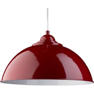 👉 Hang lamp metaal rood modern Home24 Hanglamp Fusion, searchlight 5053423027029