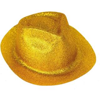 👉 Gouden active Mooie gleufhoed met glitters 8712364635560